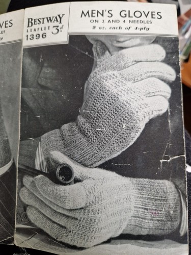 Copy vintage knitting patterns - knitting,