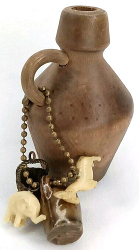 Antique miniature brown - antique,