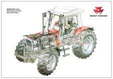 A3 Massey Ferguson MF 3095