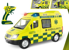 NHS Emergency Rescue FIRST AID Ambulance Radio Remote Control Car Siren Lights