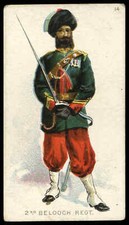 American Tobacco Co. - 'Military Uniforms C.  (T.413)' (c1895) - 2nd Belooch ...