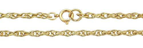 9ct yellow gold 3 - 24", 3.2mm