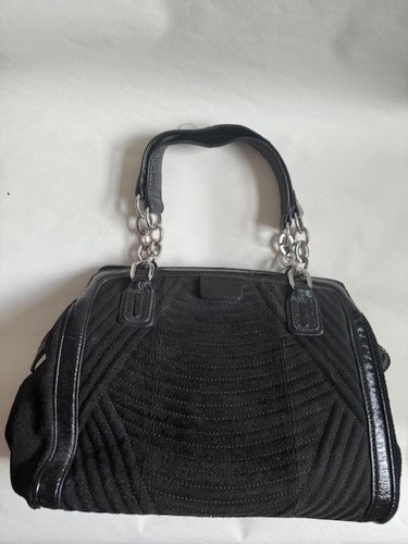 Episode black handbag velvet - black,