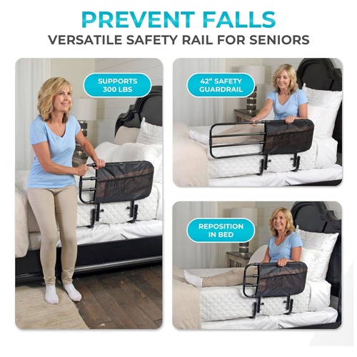 Adjustable bed rail - adjustable,