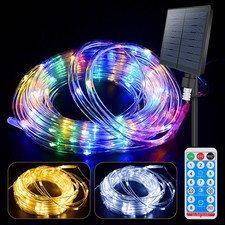 Solar Rope Lights Outdoor Tube