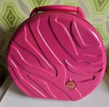 Antler Pink Hard Shell Vanity Case Makeup H13" W6" L12.5"