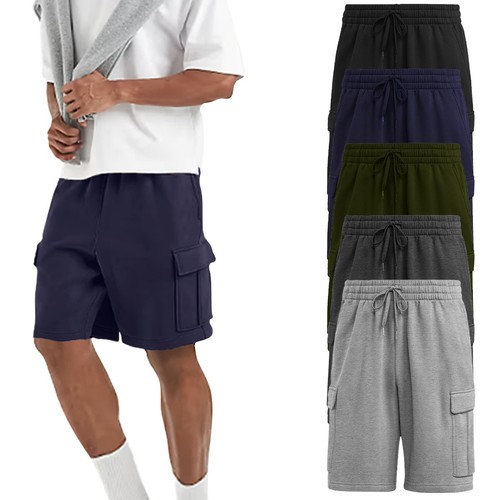 Mens cargo fleece shorts - cargo,