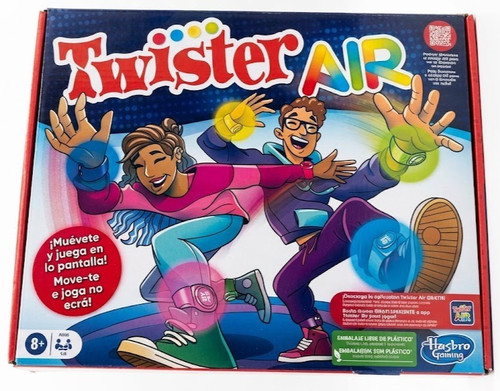 Twister air game with - twister, wrist