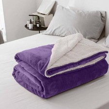 Sherpa Fleece Blanket for