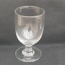 Victorian small glass rummer