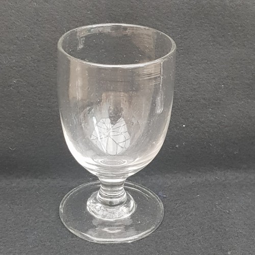 Victorian small glass - , rummer