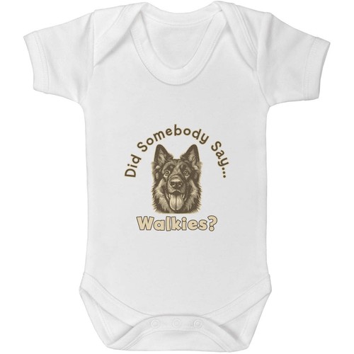 German shepherd walkies baby - 'german, walkies'