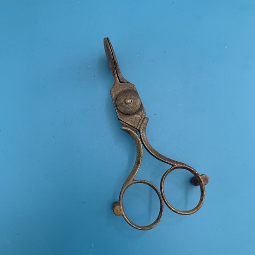 Rare antique steel candle - rare,