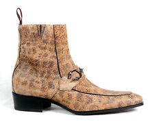 Jeffery-West Italian MAINLINE Anderson 'FILMSTAR' Leopard zip Boot RRP £495