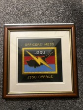 Framed JSSU Cyprus Officers’