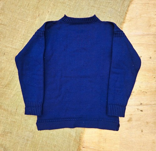 Vintage guensey woolens navy - vintage,