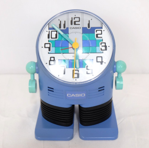 Casio quartz robot clock - casio,