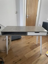 Habitat Grey and White Desk