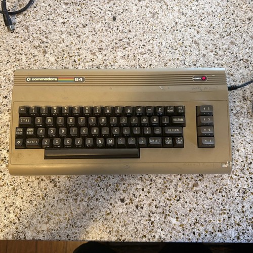 Commodore keyboard power - commodore, w/power