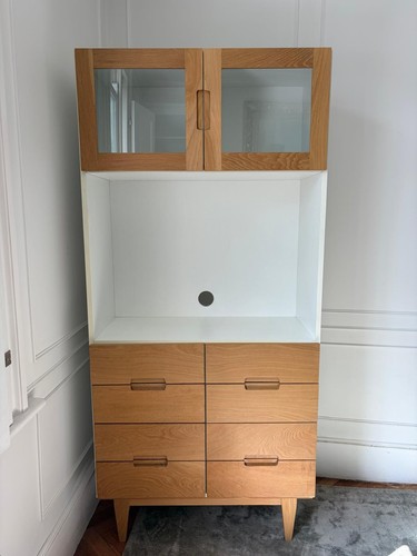 Must solid oak cabinet by - must,