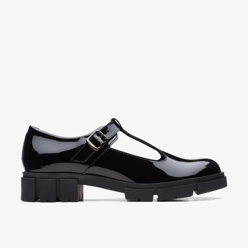 Clarks womens teala bar - clarks, black