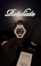 Iced Out Gshock DW6900 “Red
