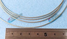 Miniature Metal Braided Hose Cable Line 0.6mm 0.9mm 1.05mm Tamiya Pocher 1m