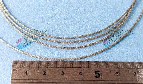 Miniature metal braided hose - metal,