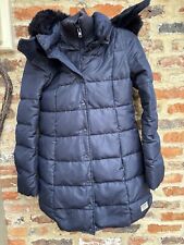 Jack Wills Ladies Girls Coat Jacket Navy Blue Size 10