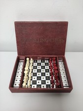 Vintage Travel Chess in box