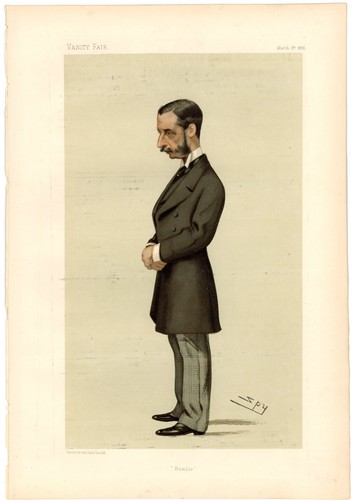 Original vanity fair print - , of