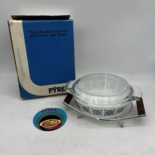 Vintage JAJ PYREX Round