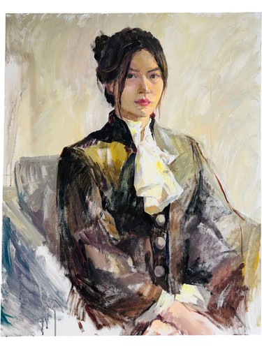Original contemporary oil - contemporary,