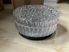 Micromark MM7494 Crystal Effect Wall Bulkhead Light Fitting 70 80s Vintage Style