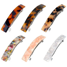 6 Pcs Tortoise Shell Hair