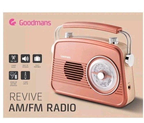 Goodmans classic retro - goodmans, am/fm