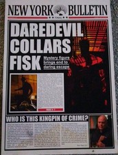 Daredevil Fan Art Poster - Newspaper / Print