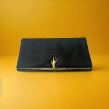 Vintage GUCCI Black Leather