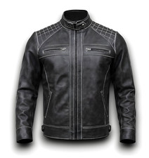 Real Lambskin Mens Leather