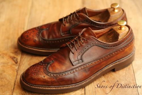 Alden tan brown burnished - tan,