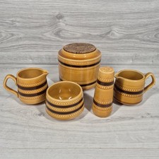 Sadler 1970s Brown Canister 2