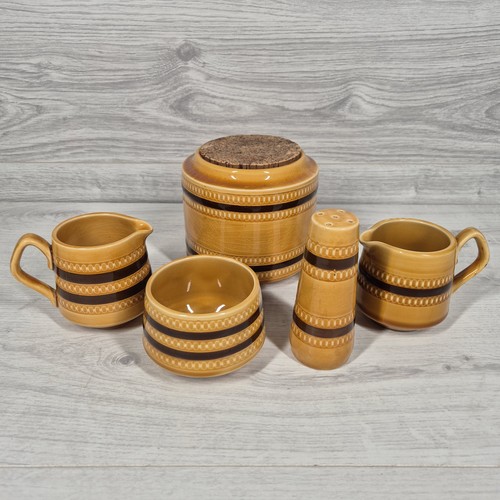 Sadler 1970s brown canister - 1970s, 2