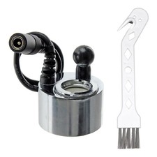 Opti-Myst Electric Fire Transducer Glass Disk for DIMPLEX Optimyst + Brush