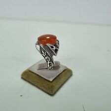 Aqeeq Akik Yemen Silver Ring