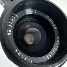 Vintage Mosler 35mm 1:2.8