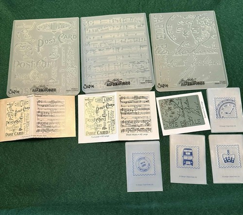 Stamps and embossing folder - stamps,