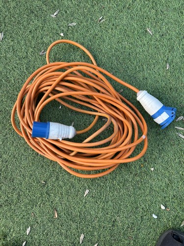 Caravan mains electric hook - electric,