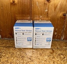 X2 GlucoRx Nexus Test Strips Monitors Bloods x50 Strips 2026-11-14 & 2027-01-16