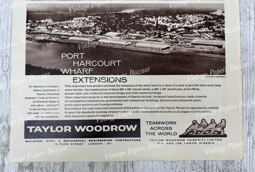 Taylor woodrow port harcourt - taylor,