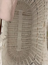 Moses Wicker Pod Baby Basket With Stand Cou Used